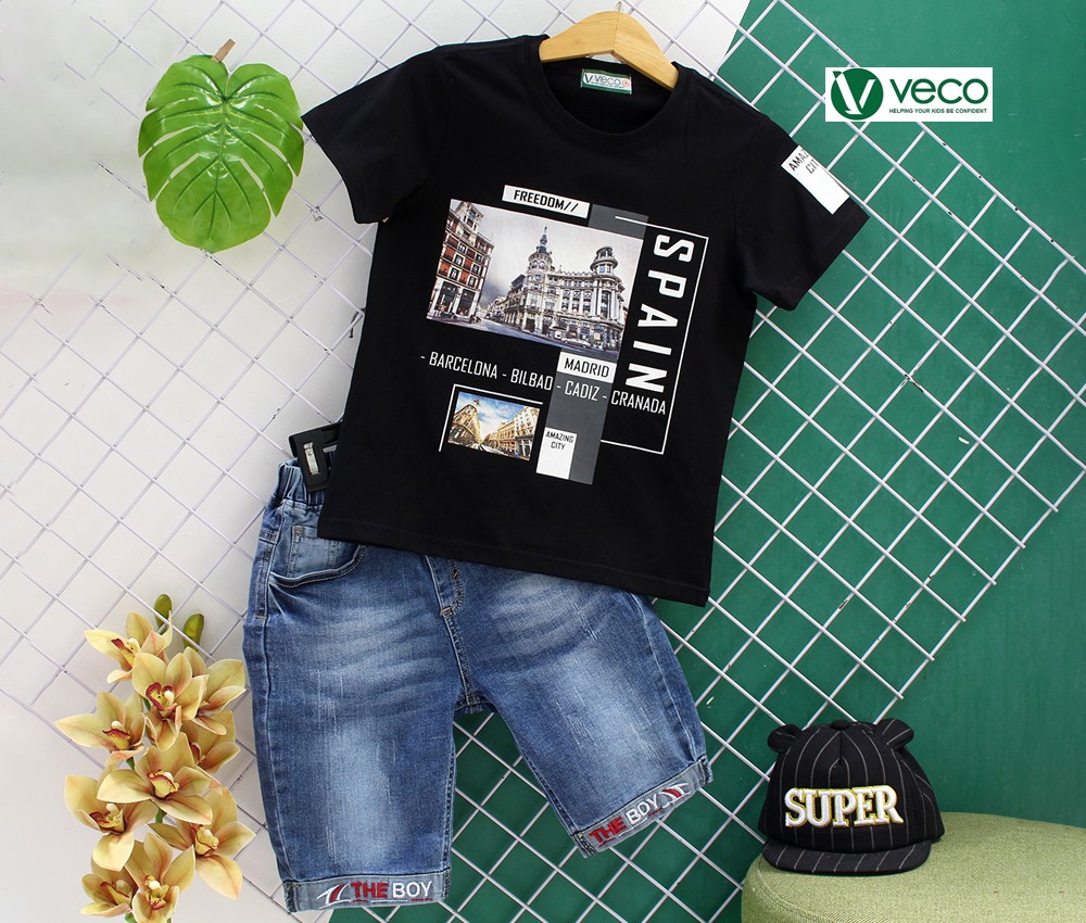 Xưởng may quần áo trẻ em xuất khẩu giá sỉ VECO